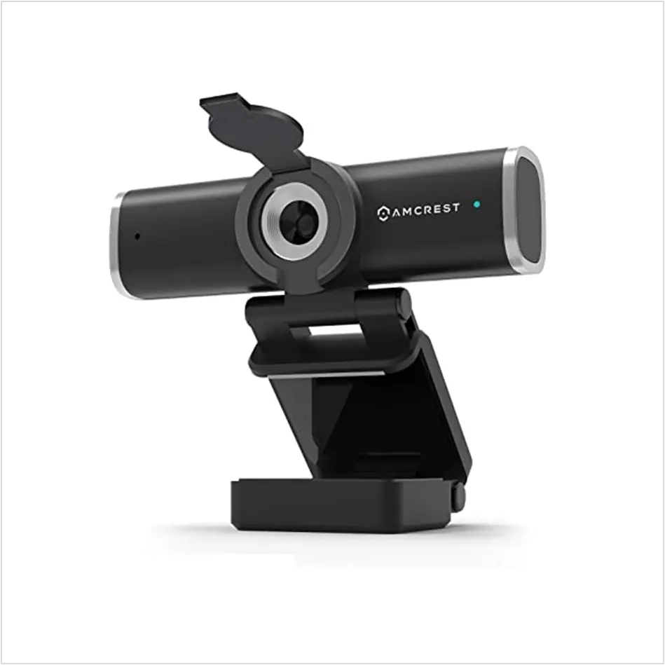 Amcrest Webcam 1080P – Cámara HD con micrófono y privacidad 