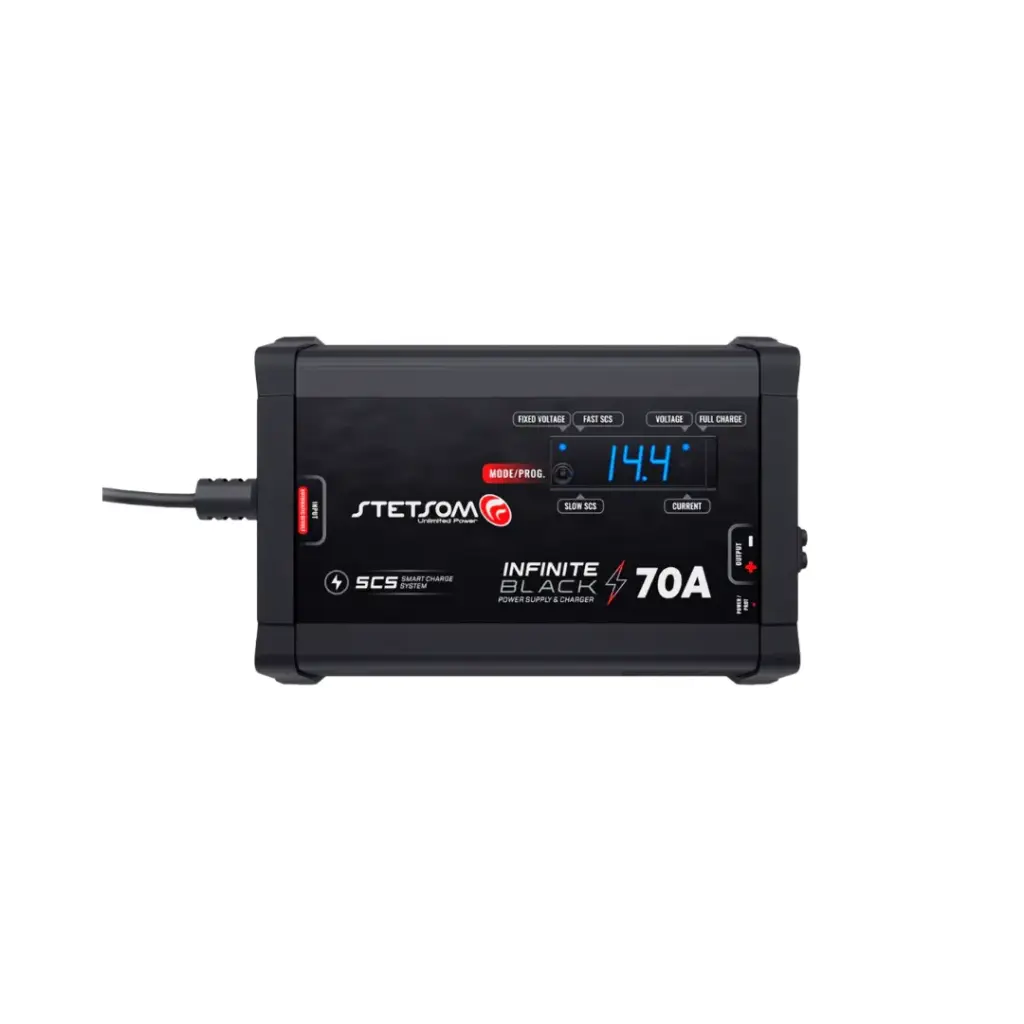 Fuente Stetsom Infinite Black 70A – Potencia, precisión y rendimiento total
