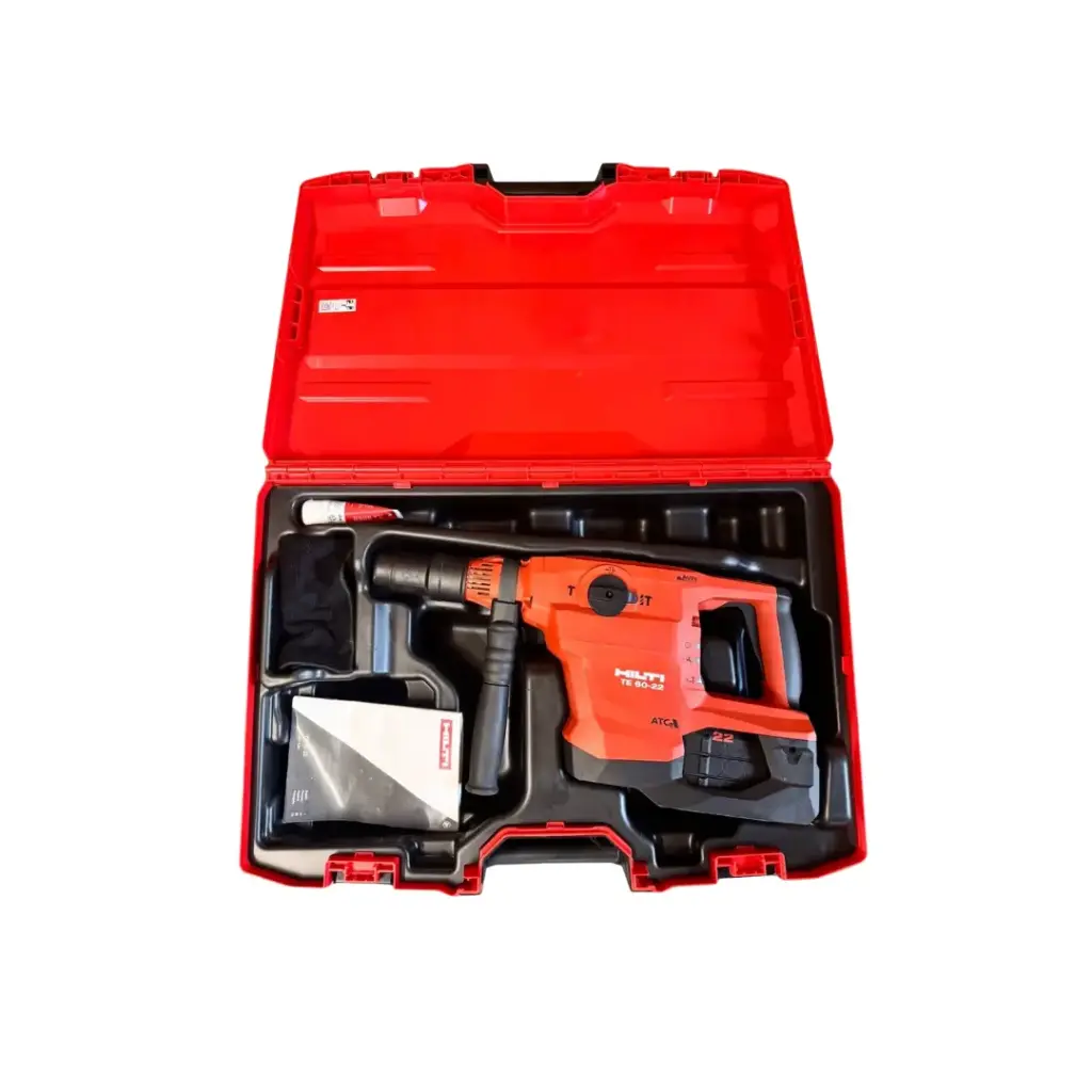[ELEHIL6022SDSOPEN BOXRED] Hilti TE 60-22 SDS MAX – Potencia profesional sin cables