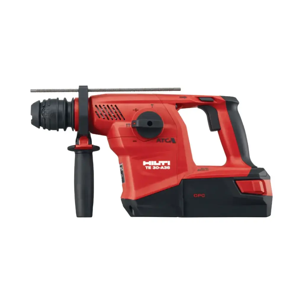 [ELEHIL30A36NEWRED] Hilti TE 30-A36 – Martillo rotativo inalámbrico profesional 