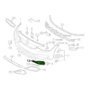 Rejilla Derecha Original BMW 51117432616 – Repuesto OEM USA