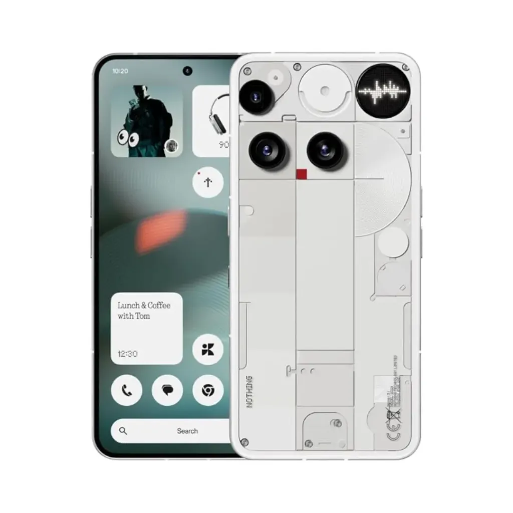 [TECNOTPHONE3512GBNEWWHT] Nothing Phone (3) 512GB | Diseño icónico y potencia AI
